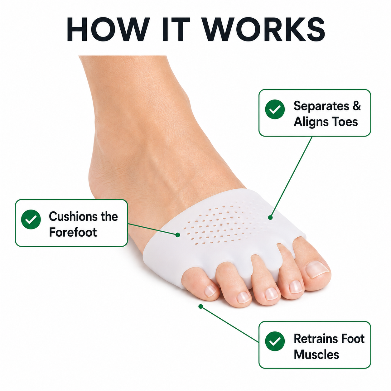 Solvi Toe Straightener - Hammer Toe Relief