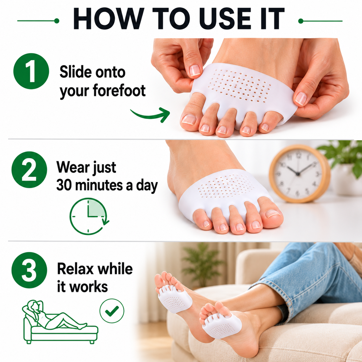 Solvi Toe Straightener - Hammer Toe Relief